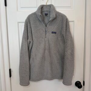 Patagonia Soft Gray Teddy Jacket